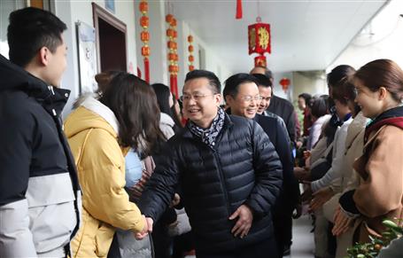 【開工大吉】新年新氣象！公司領(lǐng)導(dǎo)班子向干部職工拜年